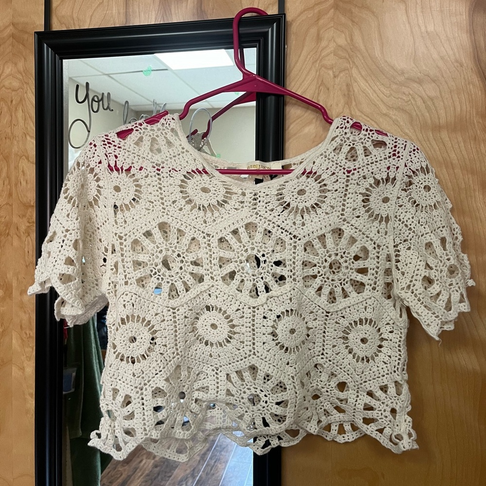 Crochet top ☀️🧴